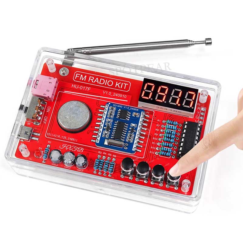 Interesting Diy Electronics Projects - FM-radio DIY elektronische kit, soldeerpraktijk, printplaat,
