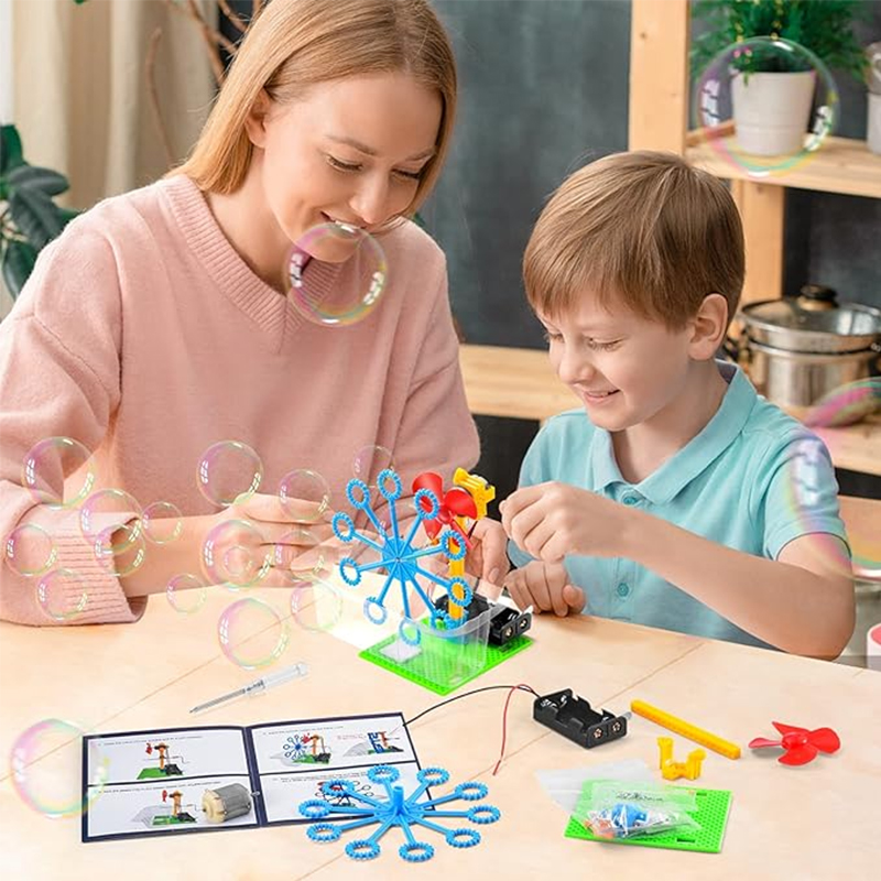 Diy Electronics Set - 6 Set Robotics Kit Wetenschapsexperimenten DIY-assemblagemodel