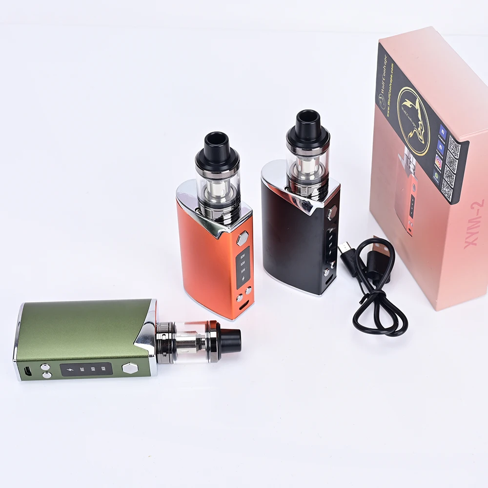 Diy Vape Electronics - Wolfcoolvape 80W E-sigaretten starterkit met 2ml