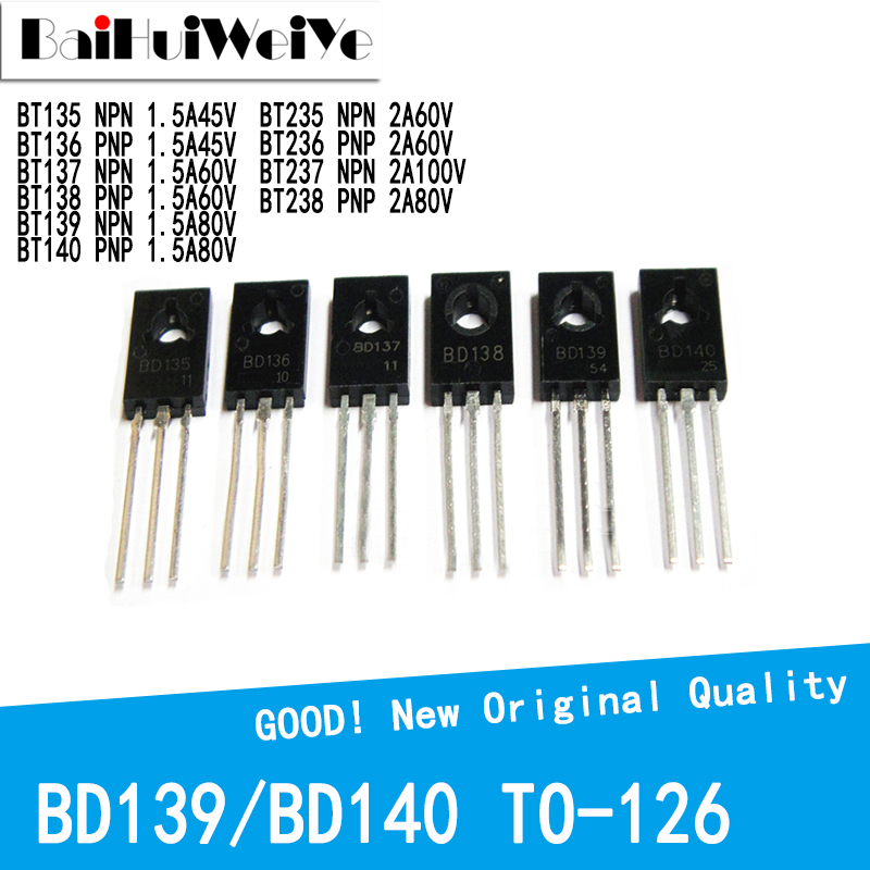 Lm317 Voltage Regulator - 20 STKS/PARTIJ BD135 BD136 BD137 BD138