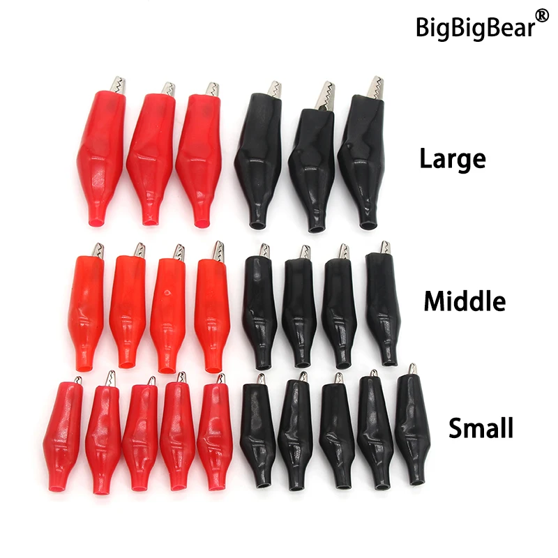 Crocodile Clip Set - 28 35 45 mm metalen krokodillenklem