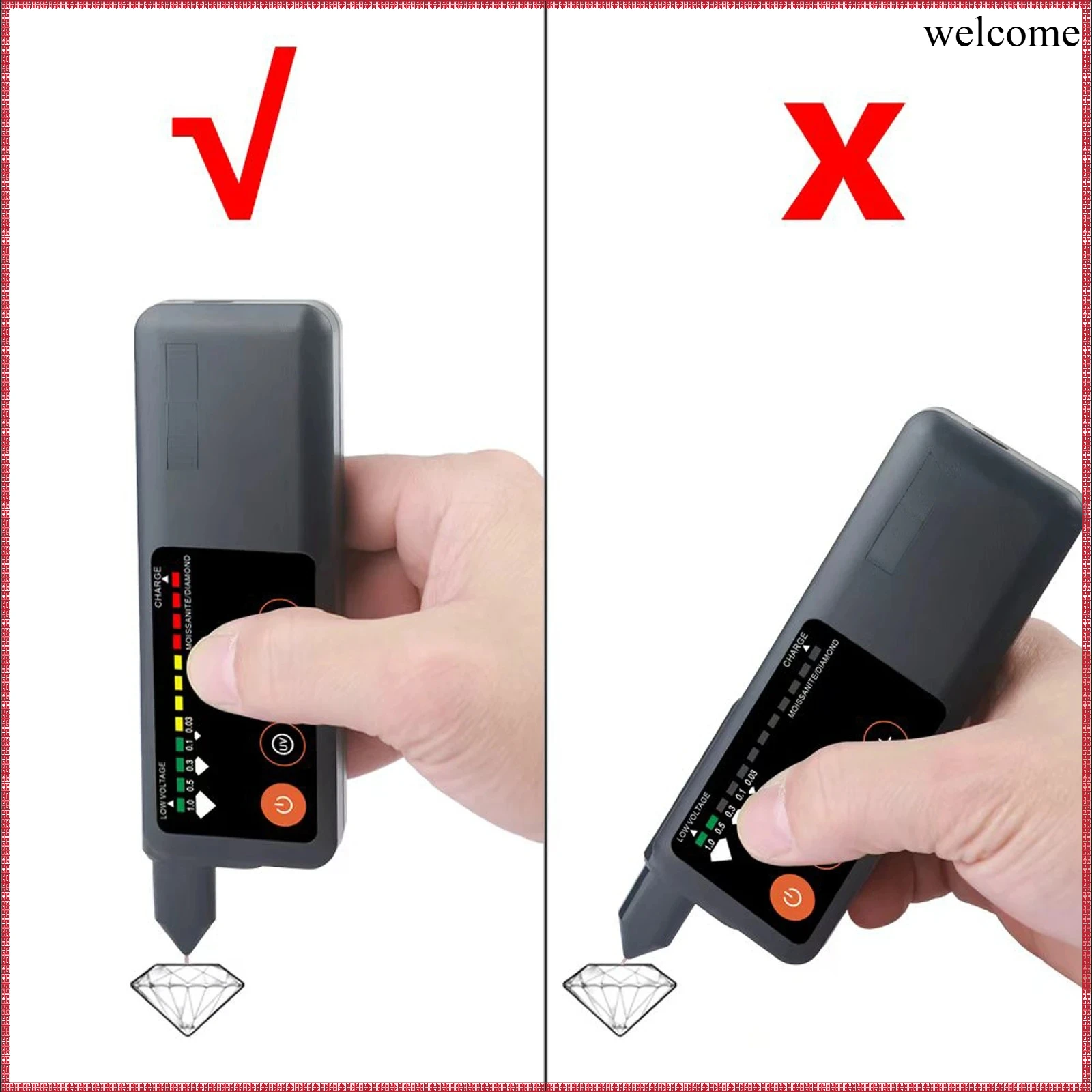 Oplaadbare diamanttester met U - Diy Electronics Tool Kit recensie en prijs
