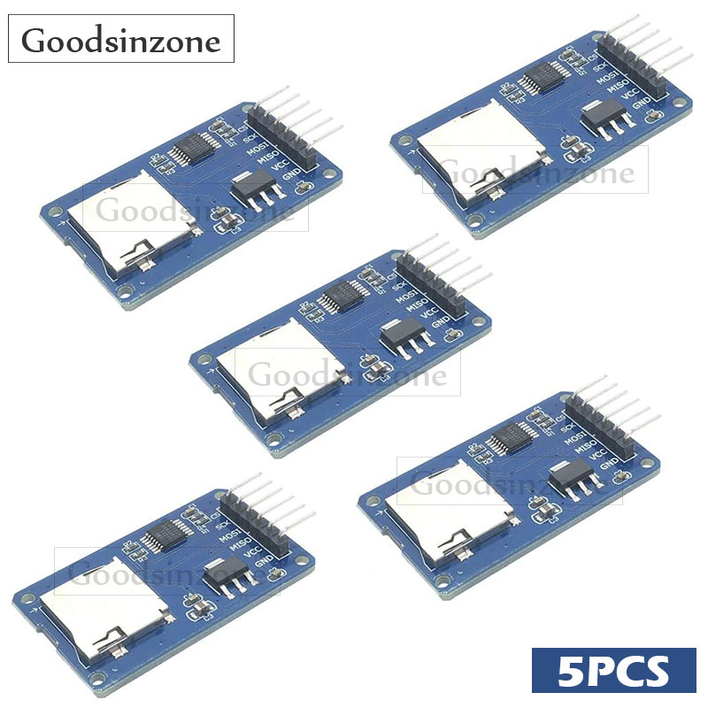 5-pack micro SD-kaartlezermodu - Sd Card Module Spi recensie en prijs