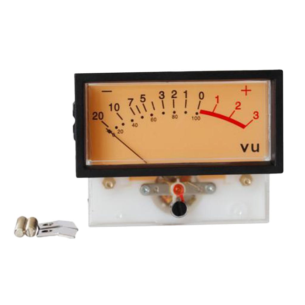 Dubbele VU-meterkit met amberk - Diy Analog Electronics recensie en prijs