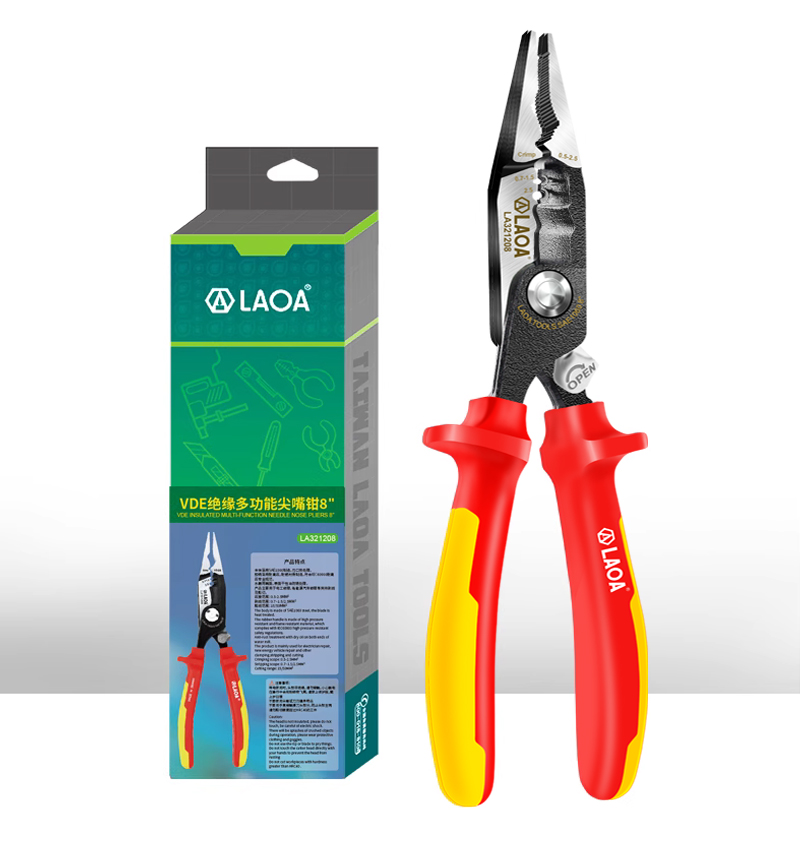 LAOA VDE-tang 8 inch geïsoleer - Wire Stripper Cutter recensie en prijs