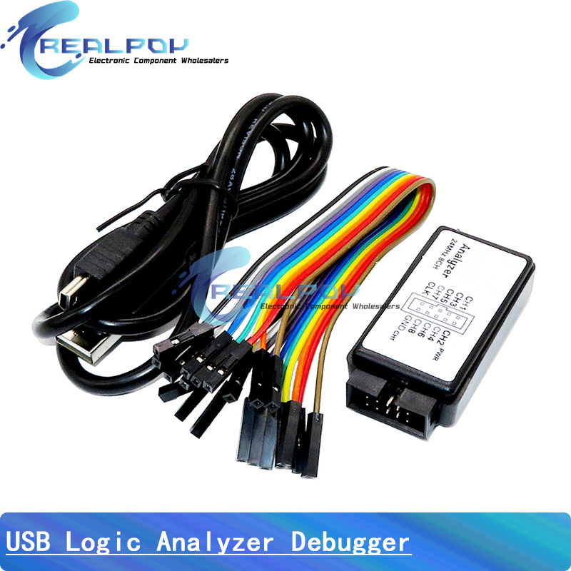 USB Logic Analyzer 24 MHz 8 Ka - Logic Analyzer Usb recensie en prijs