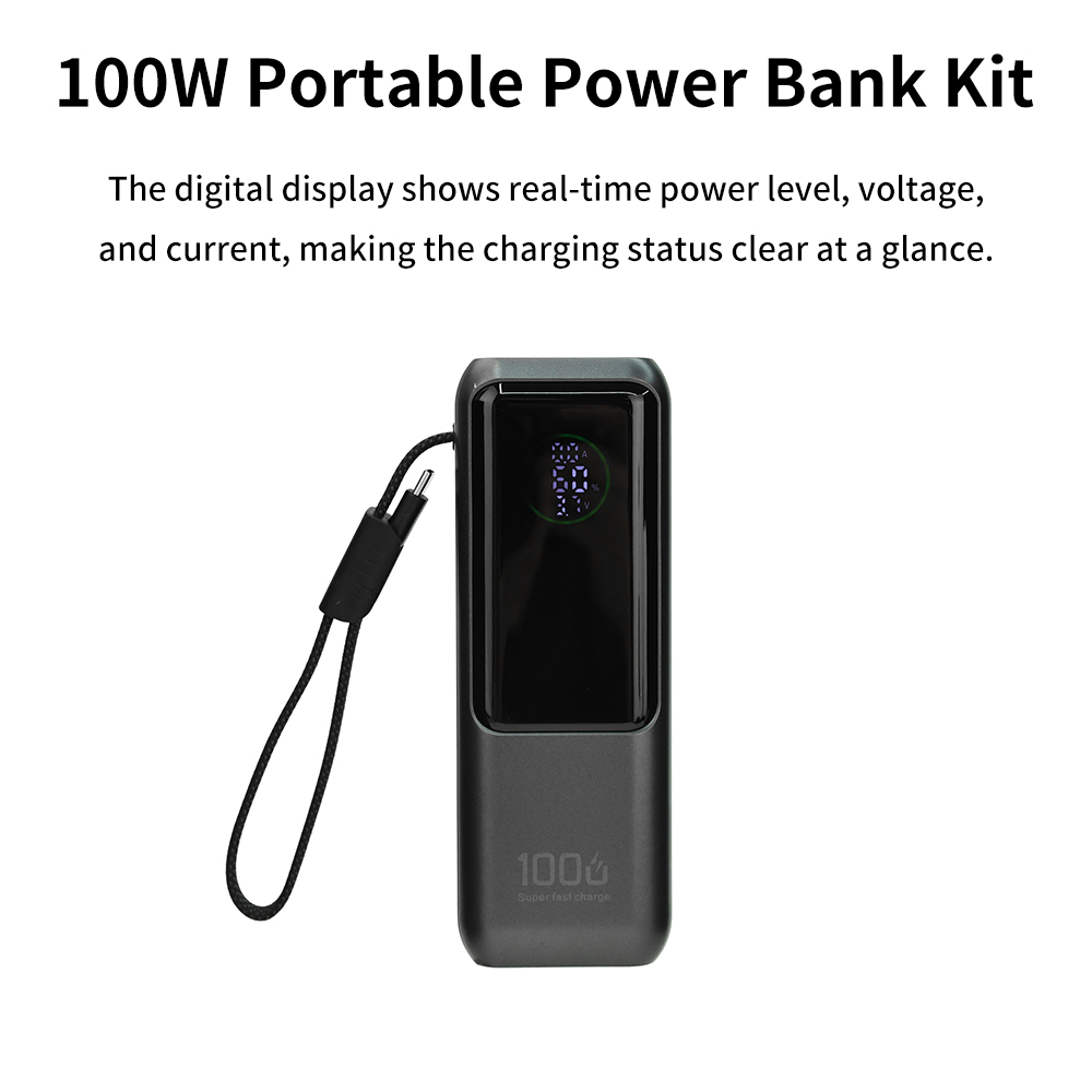 PD 100W Snellaad Powerbank Kit - Diy Electronics Tool Kit recensie en prijs