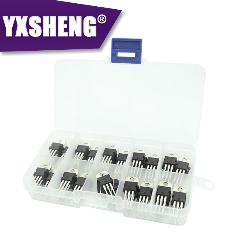 10 Soort * 10 stks = 50 stks T - Lm317 Voltage Regulator recensie en prijs