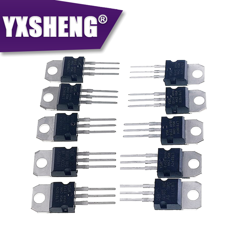 10 Soort * 10 stks = 50 stks T - Lm317 Voltage Regulator recensie en prijs