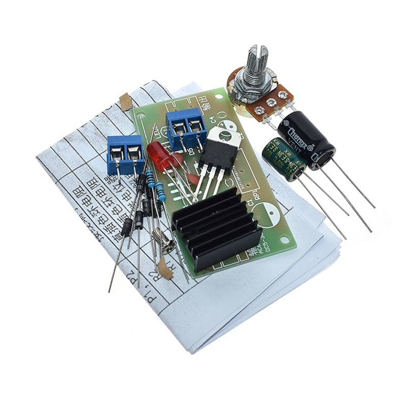 LM317 Verstelbare voedingsset  - Lm317 Voltage Regulator recensie en prijs