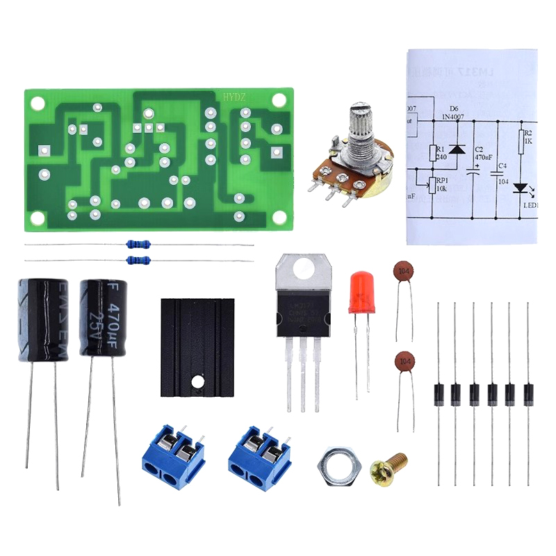 LM317 Verstelbare voedingsset  - Lm317 Voltage Regulator recensie en prijs