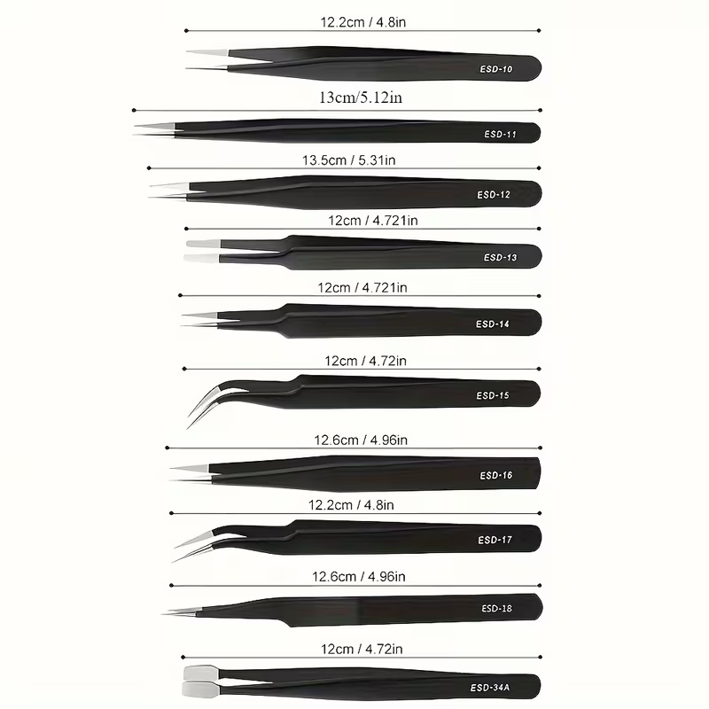 10-delige ESD antistatische pi - Diy Electronics Tool Kit recensie en prijs