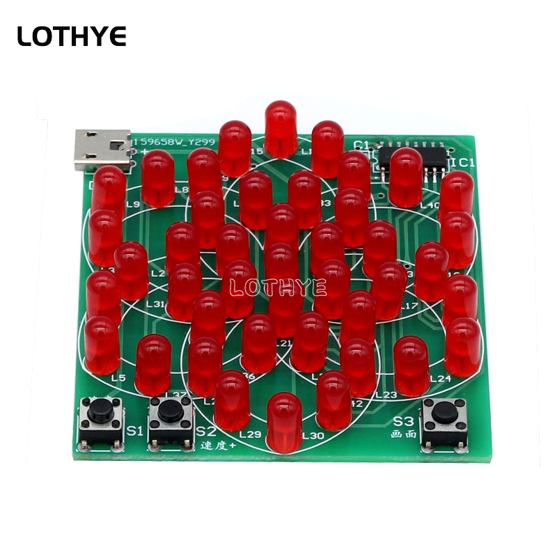 43 Led Multi-Stijl Patroon Ele - Diy Electronics Tool Kit recensie en prijs