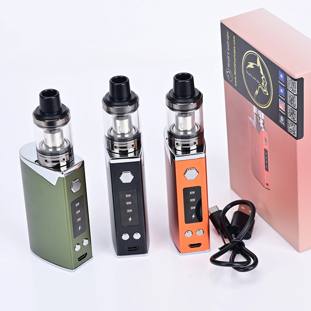 Wolfcoolvape 80W E-sigaretten  - Diy Vape Electronics recensie en prijs