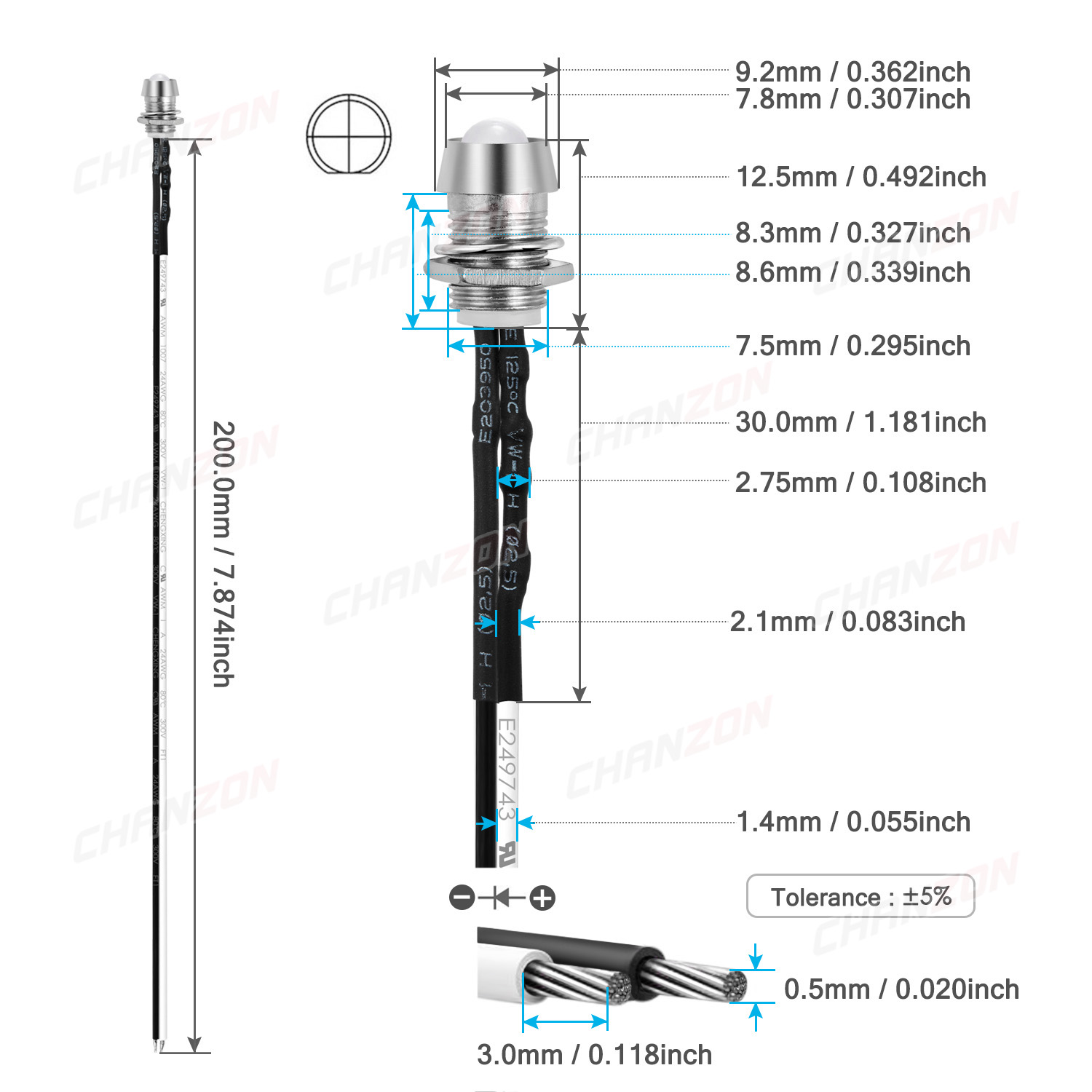 5mm Voorbedrade LED Kit 12V Di - Diy Electronics Holder recensie en prijs