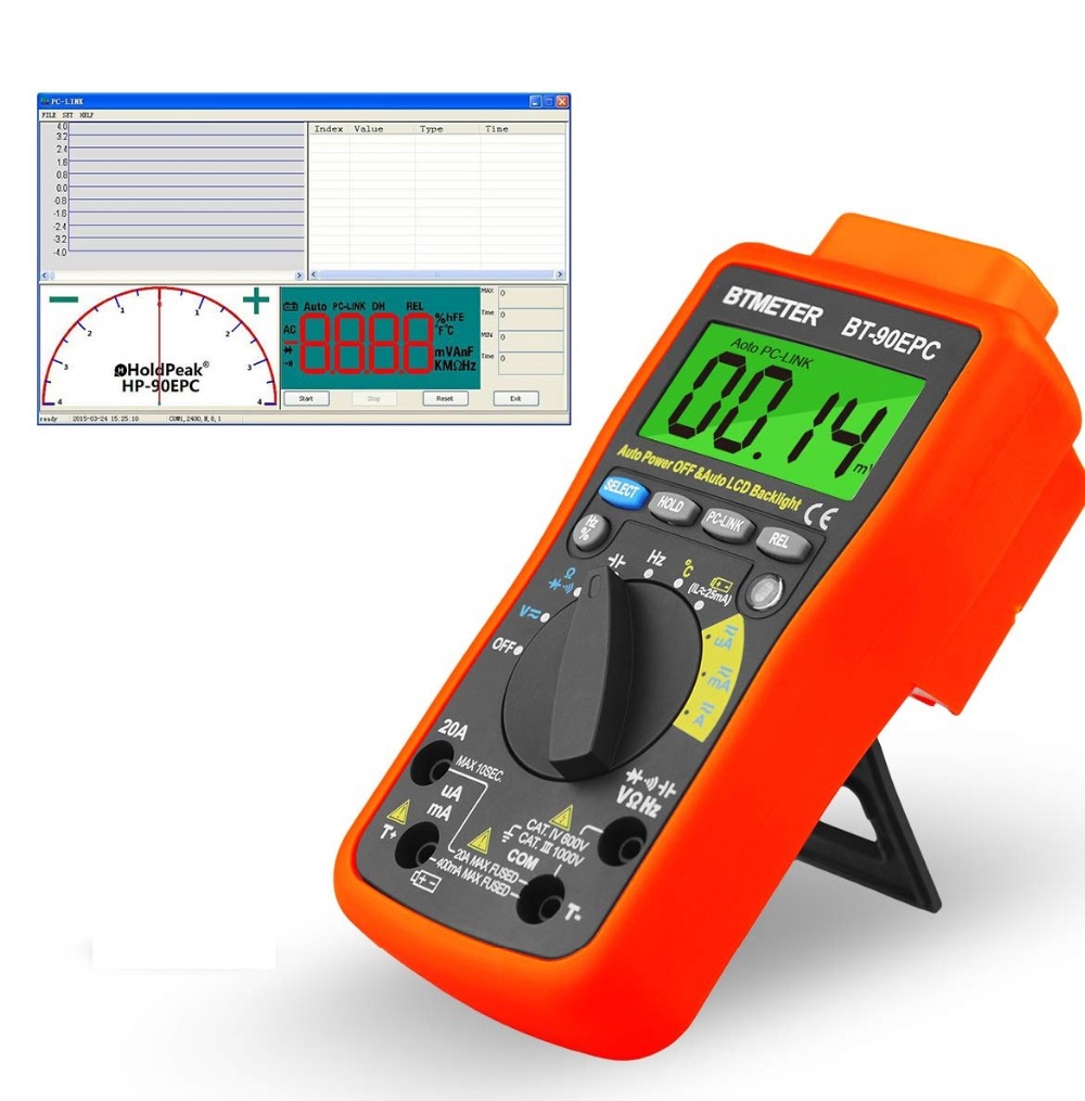 BT-90EPC Digitale Multimeter A - Logic Analyzer Usb recensie en prijs