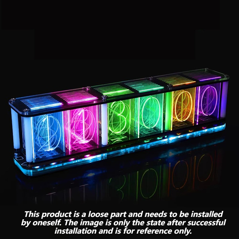 Glow Tube Clock Kit DIY elektr - Diy Electronics Table recensie en prijs