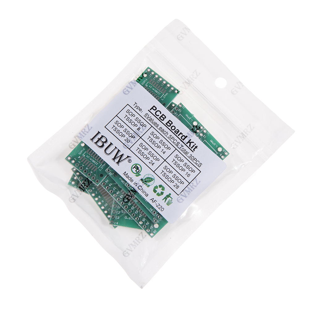 30PCS 6 Waarden SOP SSOP TSSOP - Diy Electronics Tool Kit recensie en prijs