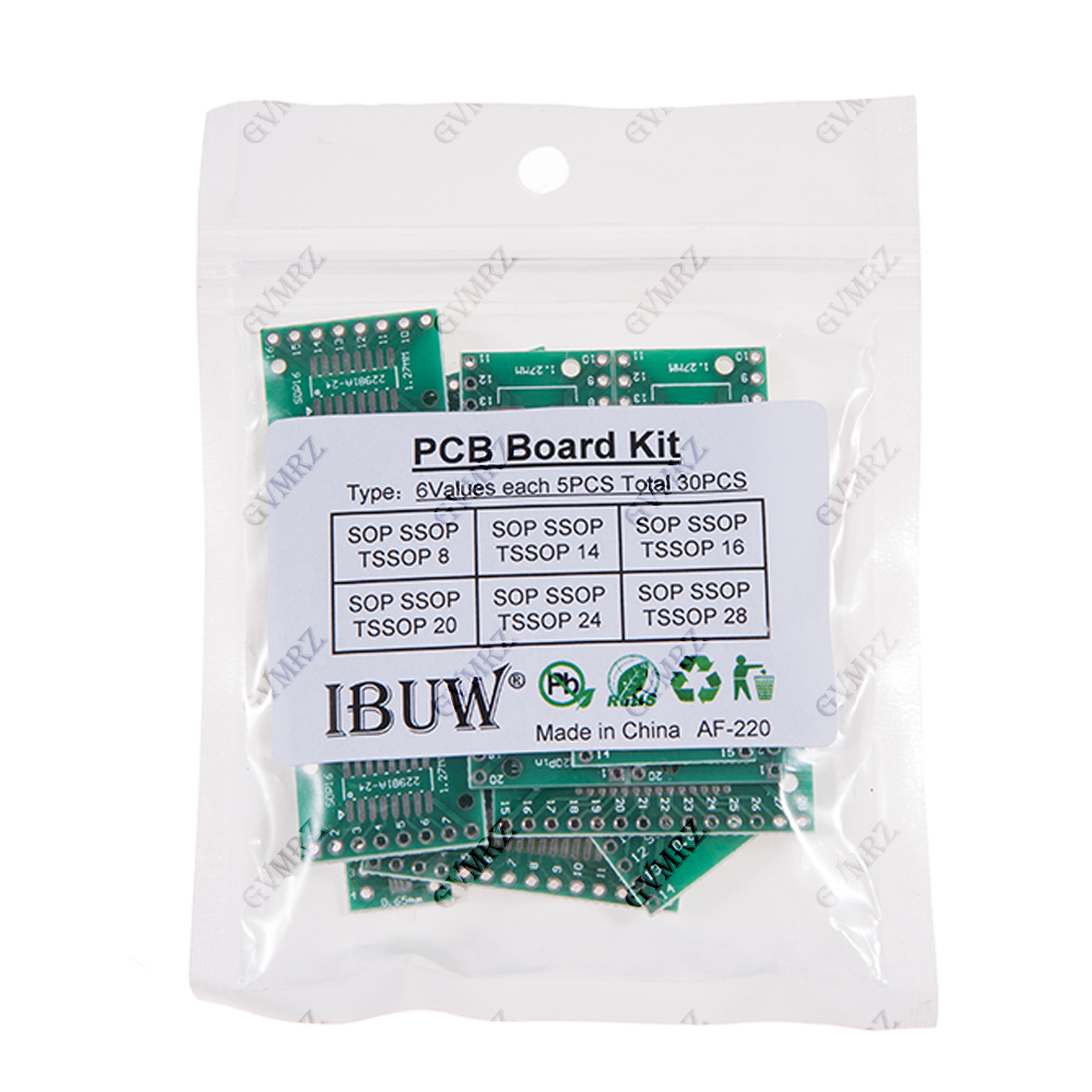 30PCS 6 Waarden SOP SSOP TSSOP - Diy Electronics Tool Kit recensie en prijs