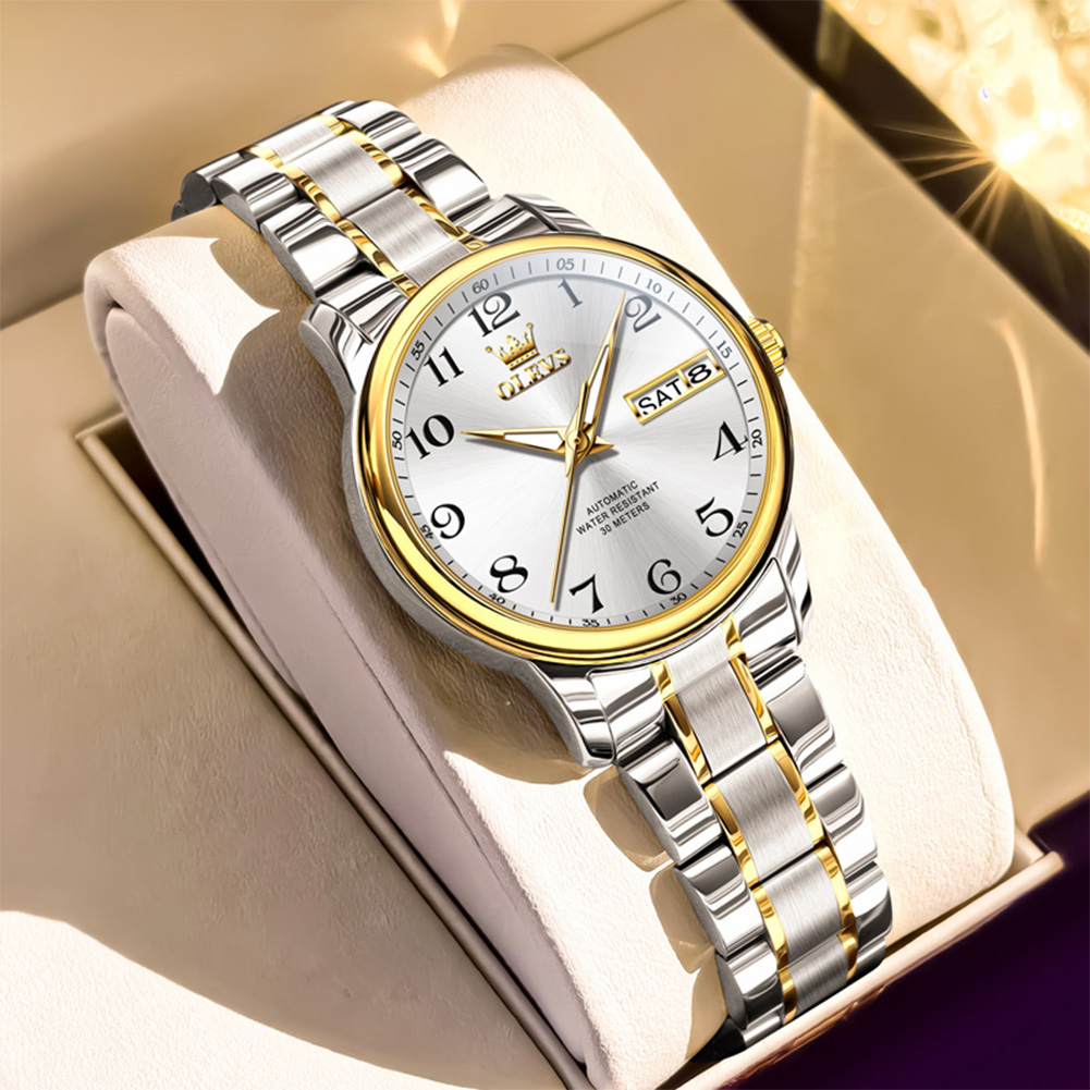 OLEVS luxe horloge voor dames  - Push Button Tactile recensie en prijs