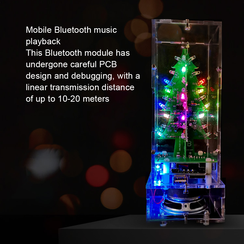Led Kleurrijke Kerstboom Diy S - Diy Electronics Set recensie en prijs